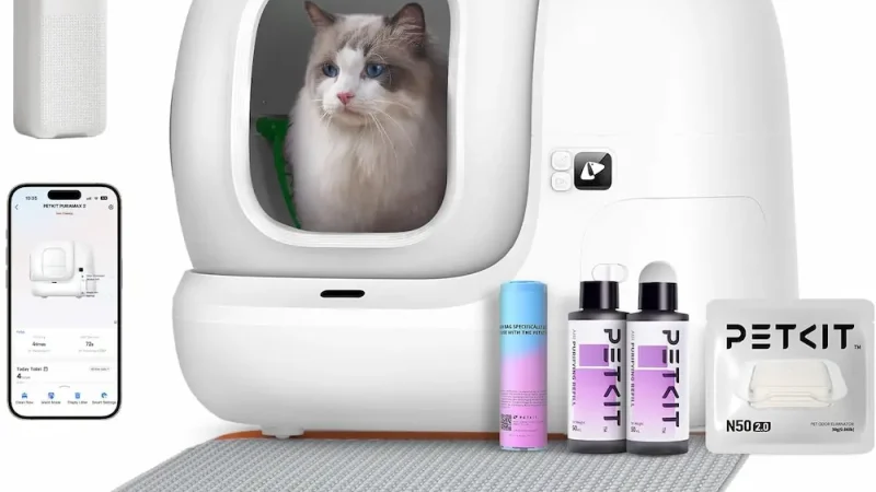 PETKIT Pura Max 2 : litière automatique connectée