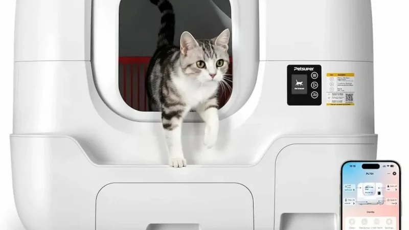 LitterGo PetSuper : litière automatique autonettoyante