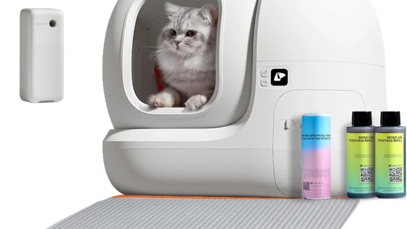 PETKIT Pura Max : litière automatique autonettoyante