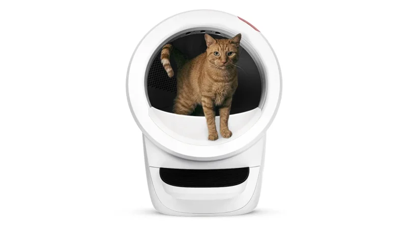 Litter-Robot 4 : litière automatique autonettoyante pour chat, coloris blanc